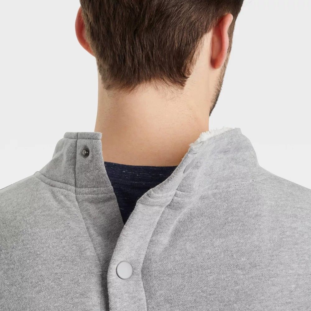 سویشرت مردانه هومنیتی مدل WYMJAOWPLM-GY - - 10