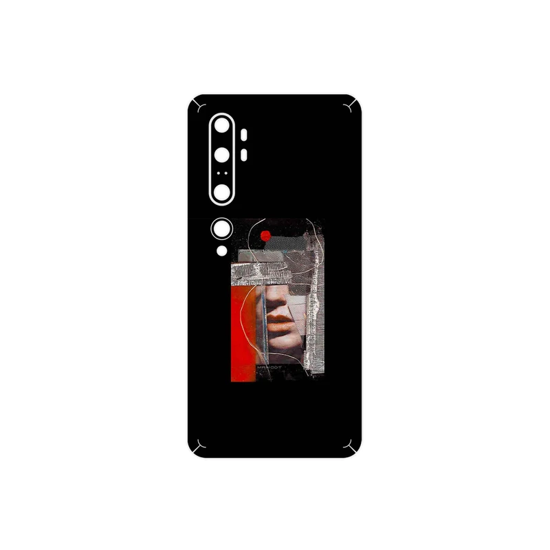 برچسب پوششی ماهوت مدل Collage of Mouth مناسب برای گوشی موبایل شیائومی Mi Note 10