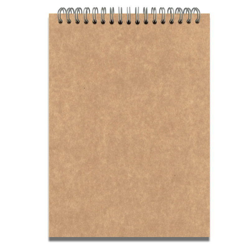 دفتر آبرنگ 10 برگ مدل کتان