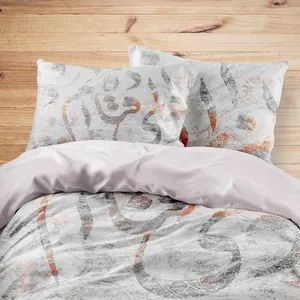 سرویس خواب مدوپد طرح نستعلیق مدل mod00030 یک نفره 4 تکه