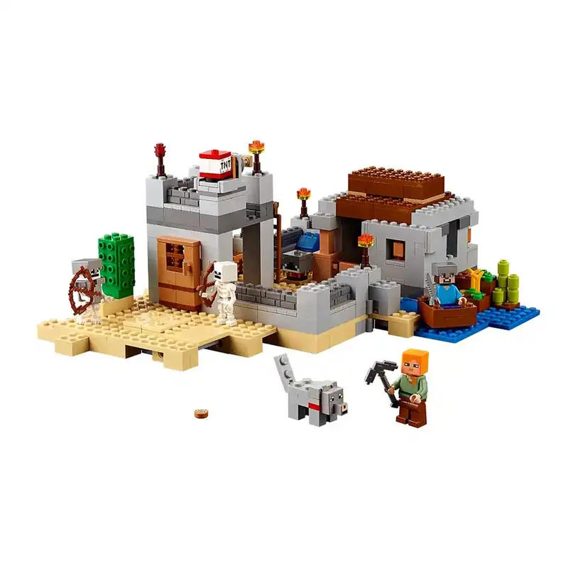 ساختنی 519 تکه مدل پایگاه بیابانی The Desert Outpost کد 10392