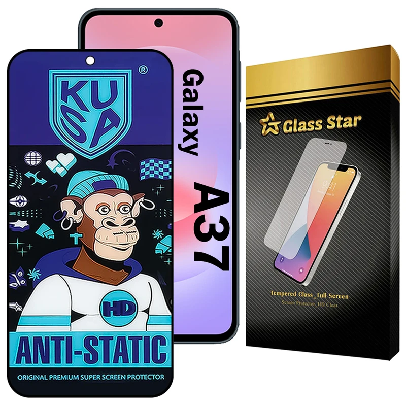 محافظ صفحه نمایش گلس استار مدل KUAG مناسب برای گوشی موبایل سامسونگ Galaxy A37