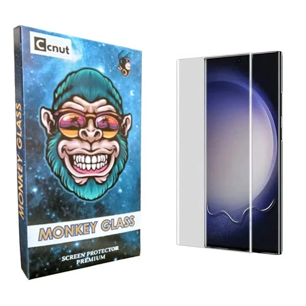 محافظ صفحه نمایش کوکونات مدل mnk UV_NW مناسب برای گوشی موبایل سامسونگ Galaxy S24 Ultra