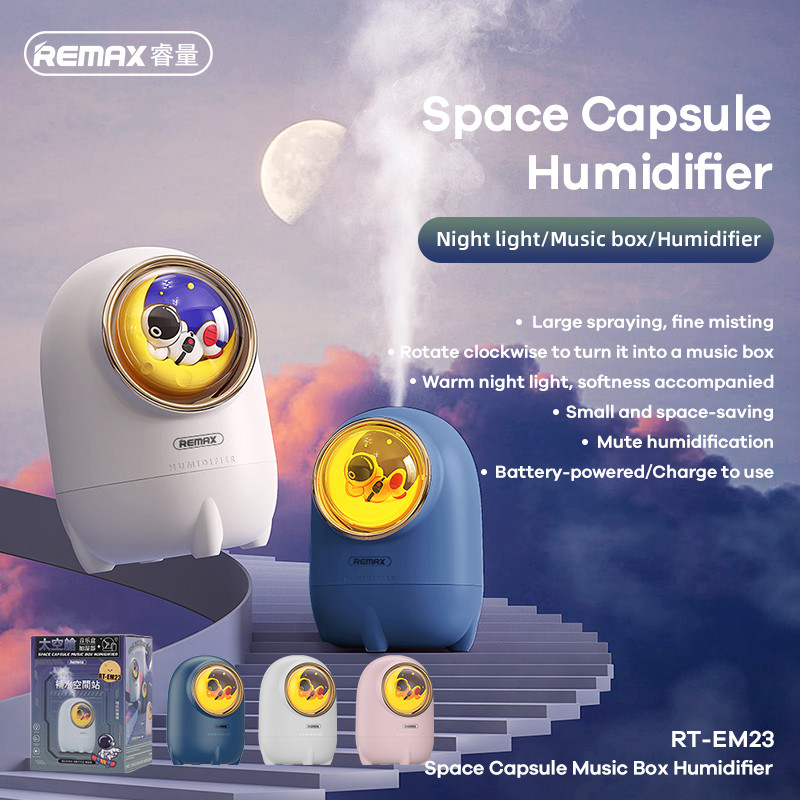 دستگاه بخور سرد ریمکس مدل Space Capsule RT-EM23 دستگاه بخور سرد ریمکس مدل Space Capsule RT-EM23
