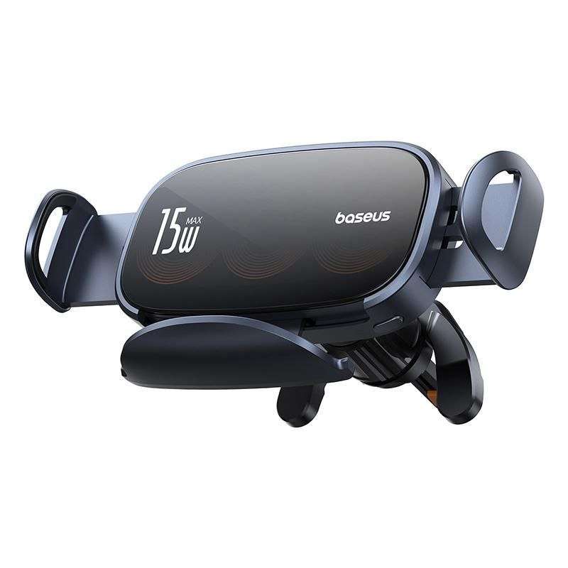 پایه نگهدارنده و شارژر بی سیم گوشی موبایل بیسوس مدل LightChaser BS-CM029
