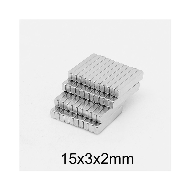 آهن ربا مدل نئودیمیوم بلوک کد B15x3x2 بسته 10 عددی