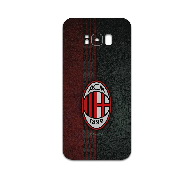 برچسب پوششی ماهوت مدل AC-Milan-FC مناسب برای گوشی موبایل سامسونگ Galaxy S8 Plus