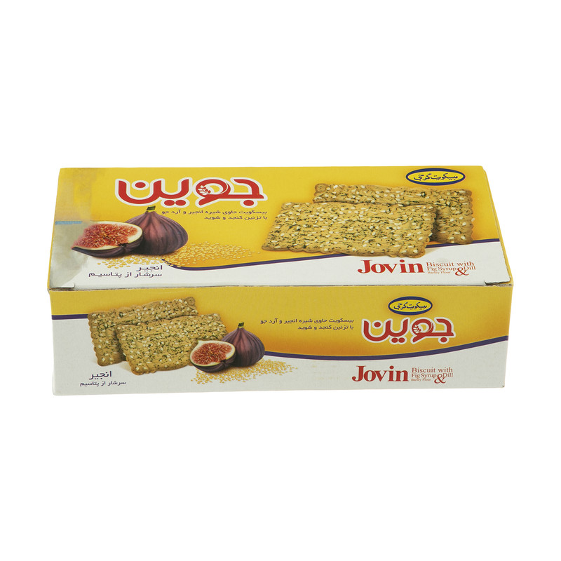 بیسکویت جوین گرجی با طعم شیره انجیر - 500 گرم  
