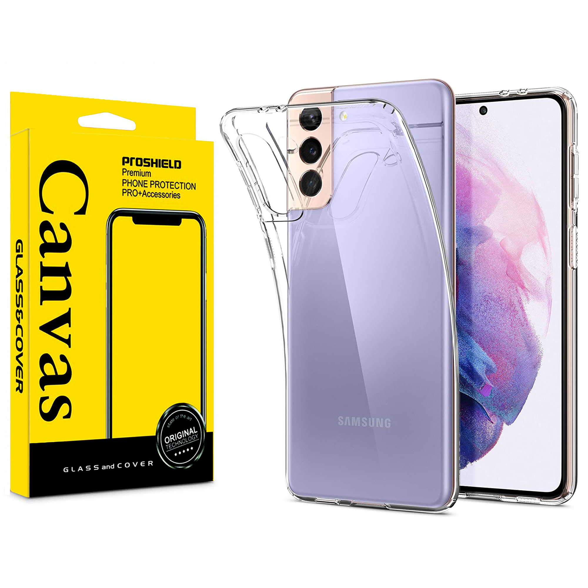 کاور کانواس مدل COCONUT مناسب برای گوشی موبایل سامسونگ Galaxy S21