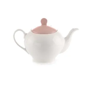 قوری چینی زرین ایران سری ایتالیا اف مدل iris-marble2