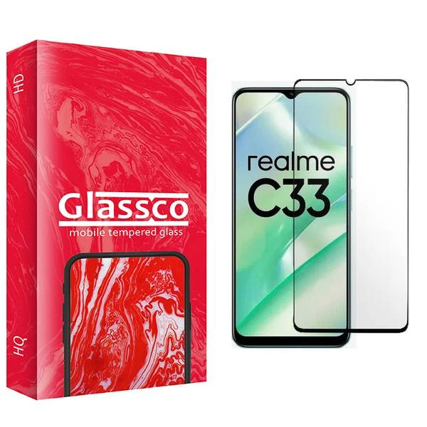 محافظ صفحه نمایش شیشه ای گلس کو مدل CGo1 مناسب برای گوشی موبایل ریلمی C33