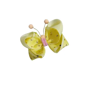 کش مو دخترانه طرح پروانه