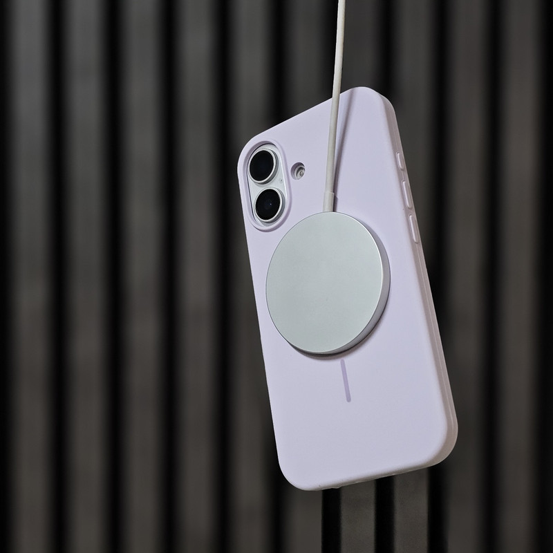 کاور کیس مدل سیلیکون مگ سیف مناسب برای گوشی موبایل اپل Iphone 16