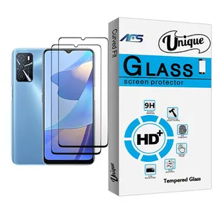 AFS Unique Glass MIX002 Screen Protector For Oppo A54s Pack Of 2