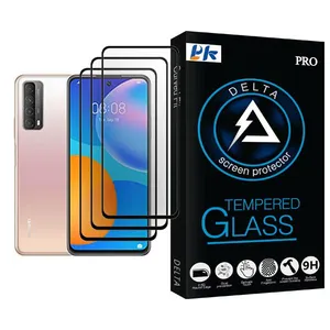 PK Delta Glass MIX003 Screen Protector For Huawei Y7a Pack Of 3