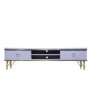 میز تلویزیون مدل پايه استيل