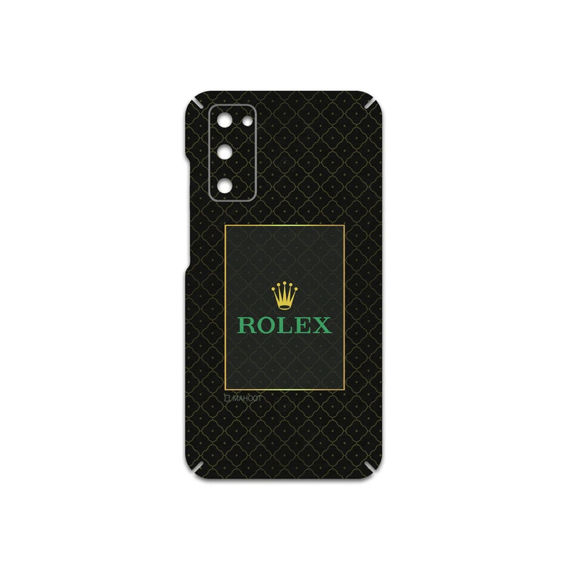 برچسب پوششی ماهوت مدل Rolex-Logo مناسب برای گوشی موبایل سامسونگ Galaxy S20 FE