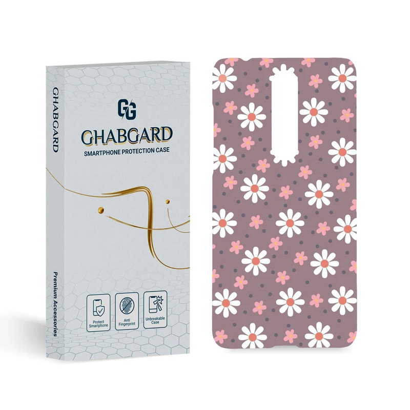 کاور قاب گارد مدل گل مناسب برای گوشی موبایل نوکیا  3.1 Plus