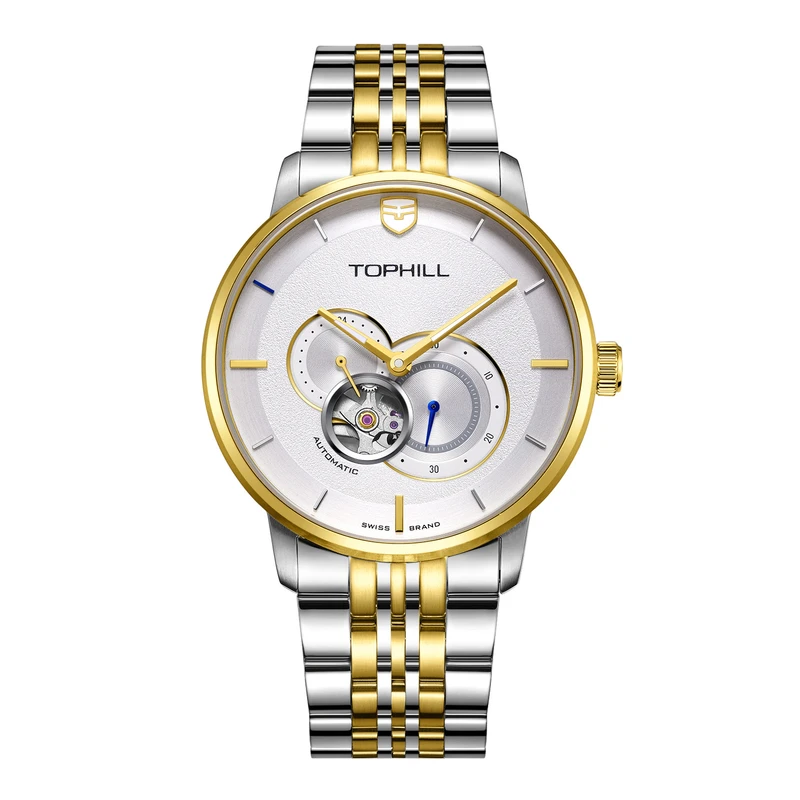 ساعت مچی عقربه‌ای اتوماتیک مردانه تاپ هیل مدل TW066G.S6258