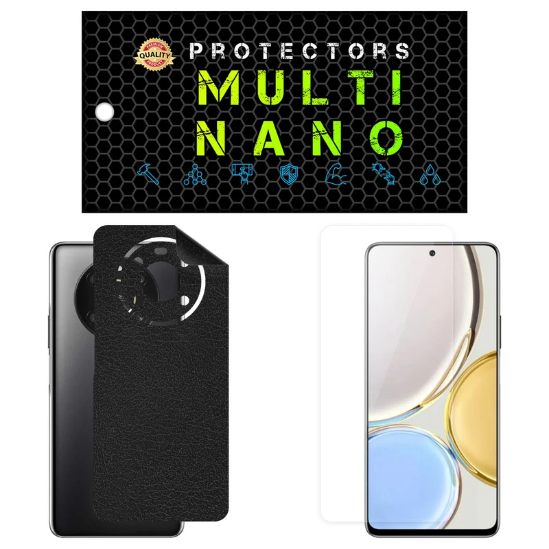 محافظ صفحه نمایش مولتی نانو مدل X-SFL مناسب برای گوشی موبایل آنر X9 به همراه برچسب پوششی