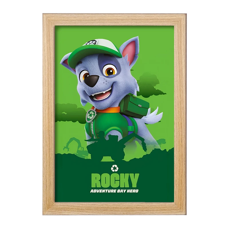 تابلو خندالو مدل راکی سگ های نگهبان کد F11015