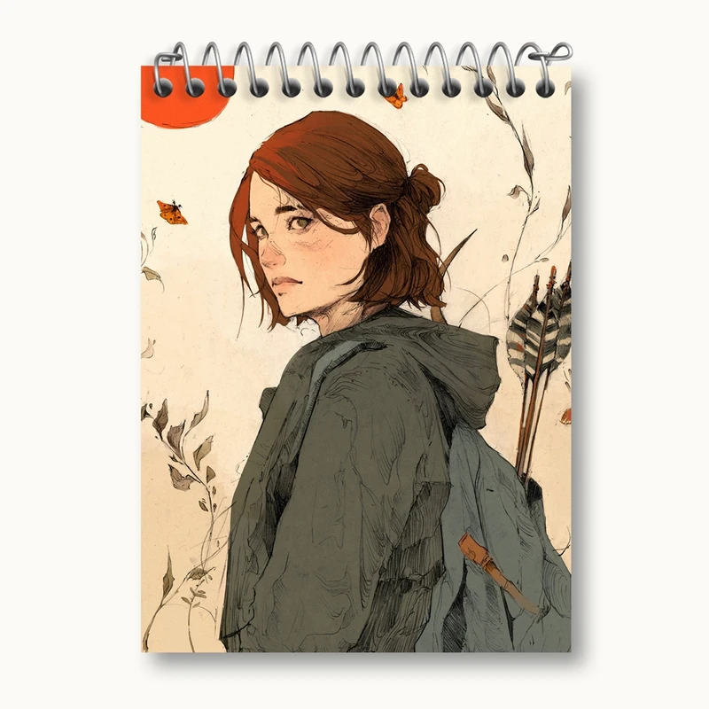 دفتر یادداشت 50 برگ خندالو مدل The Last Of Us کد 4875
