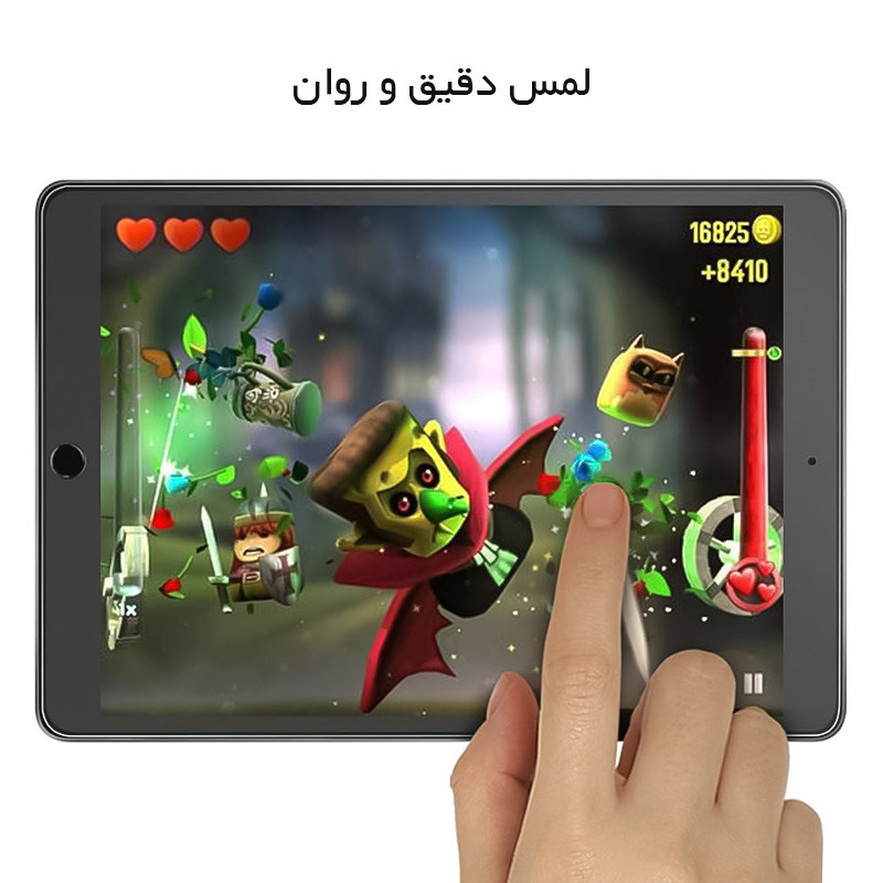 محافظ صفحه نمایش گیمینگ راک اسپیس مدل HyGAM مناسب برای تبلت اپل iPad Air (2022)