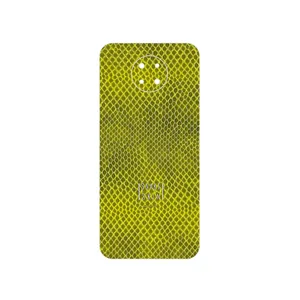 MAHOOT Yellow Snake Skin Cover Sticker for Nokia G10