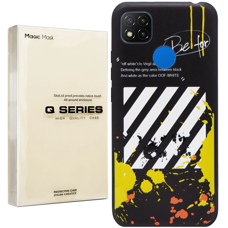 کاور مجیک مسک مدل full colour مناسب برای گوشی موبایل شیائومی REDMI 9C