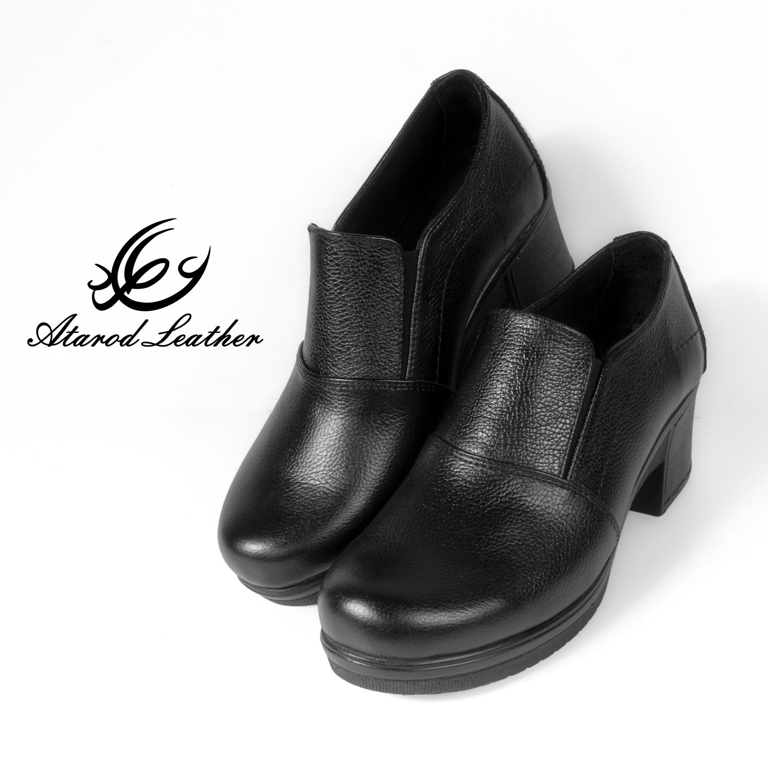 کفش زنانه چرم عطارد مدل چرم طبیعی کد SH99 -  - 6