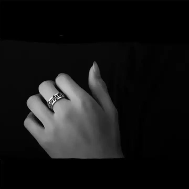 انگشتر مردانه مدل زنجیری