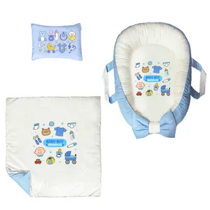 سرویس خواب 3 تکه نوزاد پادآفرین مدل گارد محافظ طرح پسرانه کد PG027  