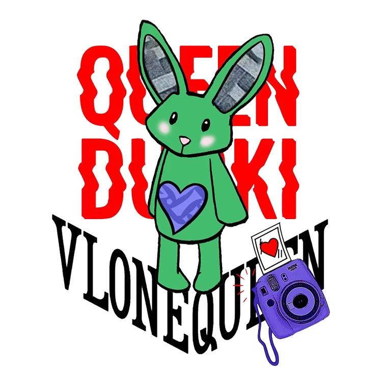 استیکر پارچه و لباس پاد آفرین مدل کارتونی کد S1941