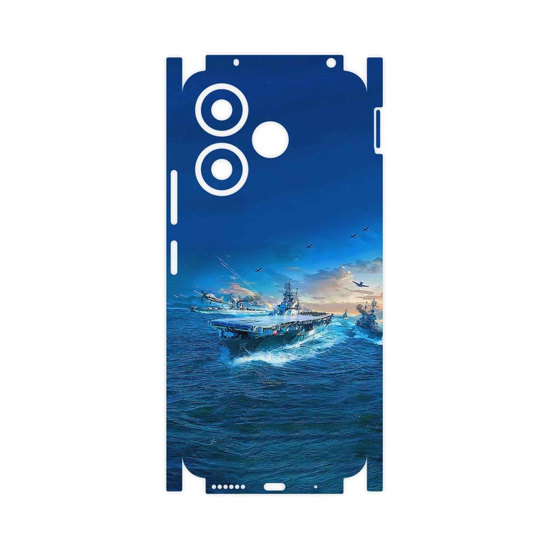 برچسب پوششی ماهوت مدل Warship-FullSkin مناسب برای گوشی موبایل شیائومی Redmi 13