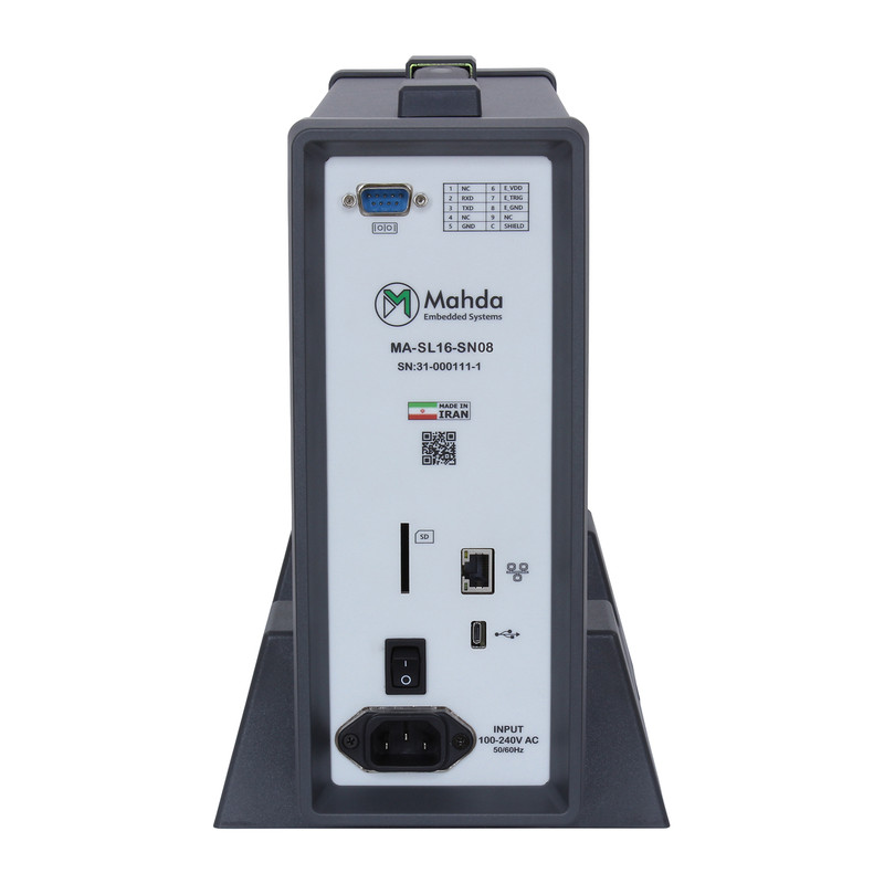 دیتالاگر لودسل و استرین ‌گیج 8 کانال مهدا مدل MA-SL16-SN8