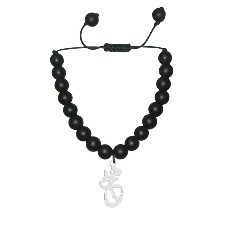 دستبند نقره هایکا طرح هیچ مدل n.ha1-85 دستبند نقره هایکا طرح هیچ مدل n.ha1-85