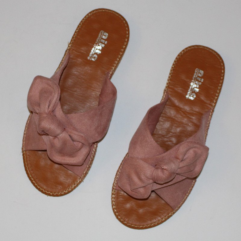 صندل زنانه نیکتا مدل پاپیون کد 708KLBS