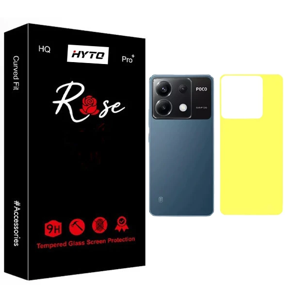 محافظ پشت گوشی هیتو مدل Rose TPU Protect مناسب برای گوشی موبایل شیائومی poco X6 