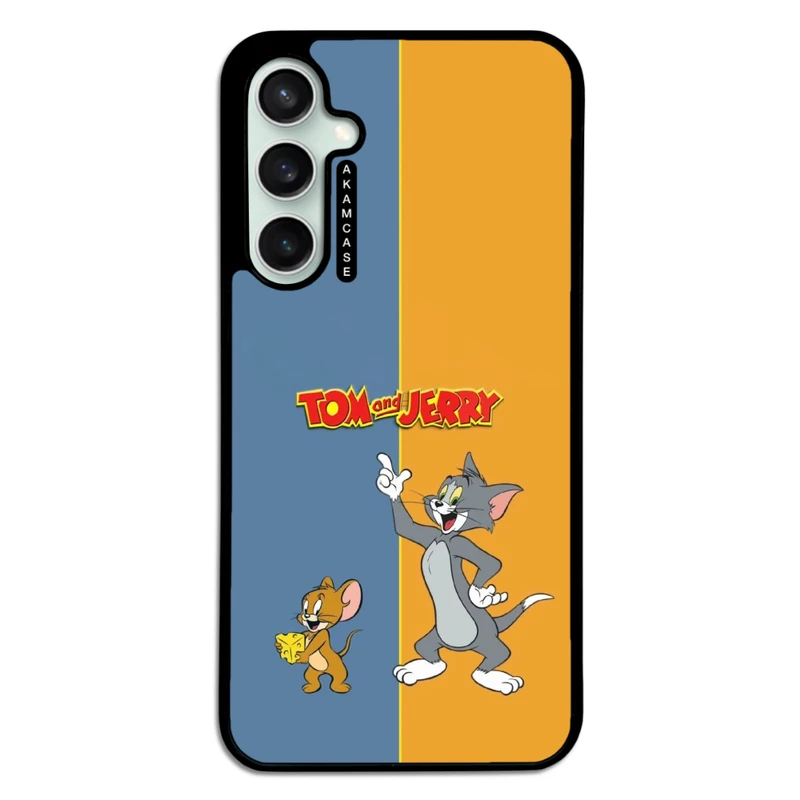 کاور آکام مدل AMC-WSGS23FE-TOM & JERRY17 مناسب برای گوشی موبایل سامسونگ Galaxy S23 FE