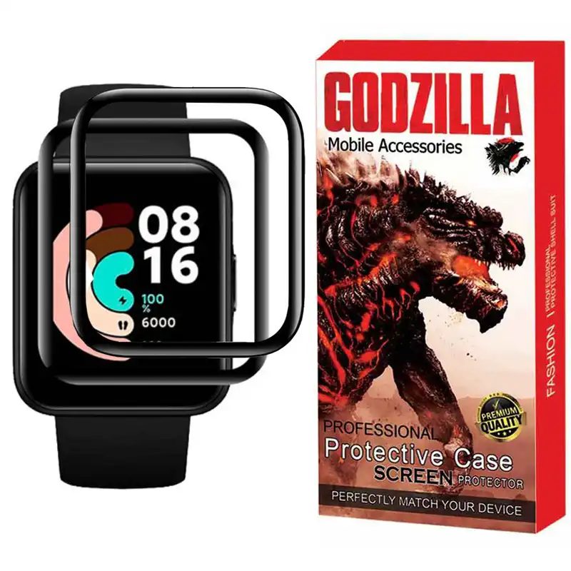 محافظ صفحه نمایش گودزیلا مدل G-PMMA مناسب برای ساعت هوشمند شیائومی Redmi Watch 2 Lite بسته 2 عددی