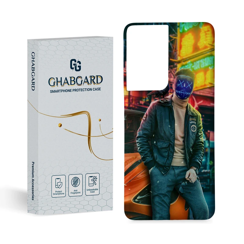 کاور قاب گارد مدل پسرانه مناسب برای گوشی موبایل سامسونگ Galaxy S21 ultra