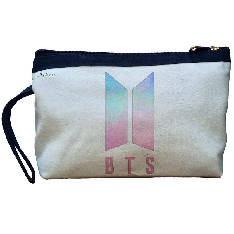 کیف لوازم آرایش زنانه آی تمر مدل بی تی اس کد 55