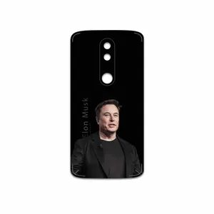 MAHOOT Elon Musk Cover Sticker for Motorola Moto X Force