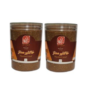 خاکشیر ممتاز رضا بیجاری کرمان - 900 گرم بسته دو عددی
