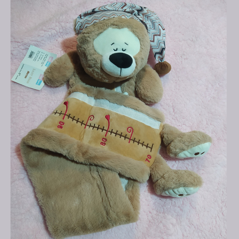 متر اندازه گیری کودک رز برن مدل Lazy Bear 2023