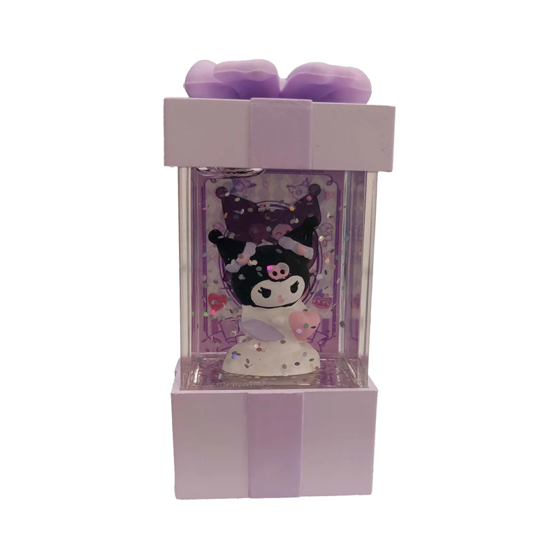 چراغ خواب کودک مدل آکواریومی اکلیلی کرومی طرح قلب