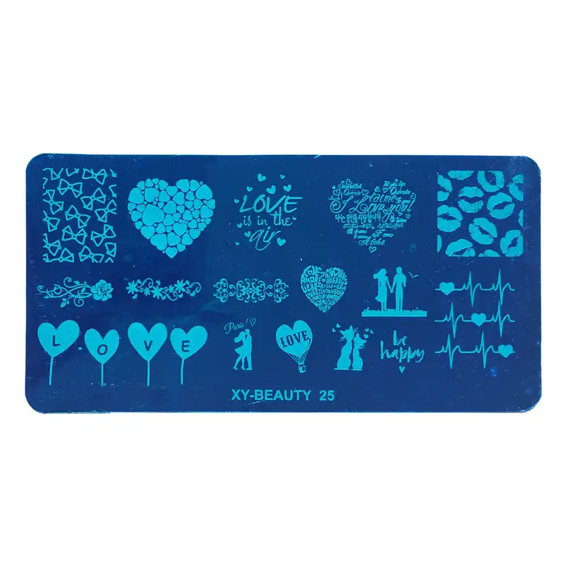 شابلون طراحی ناخن مدل XY-BEAUTY25