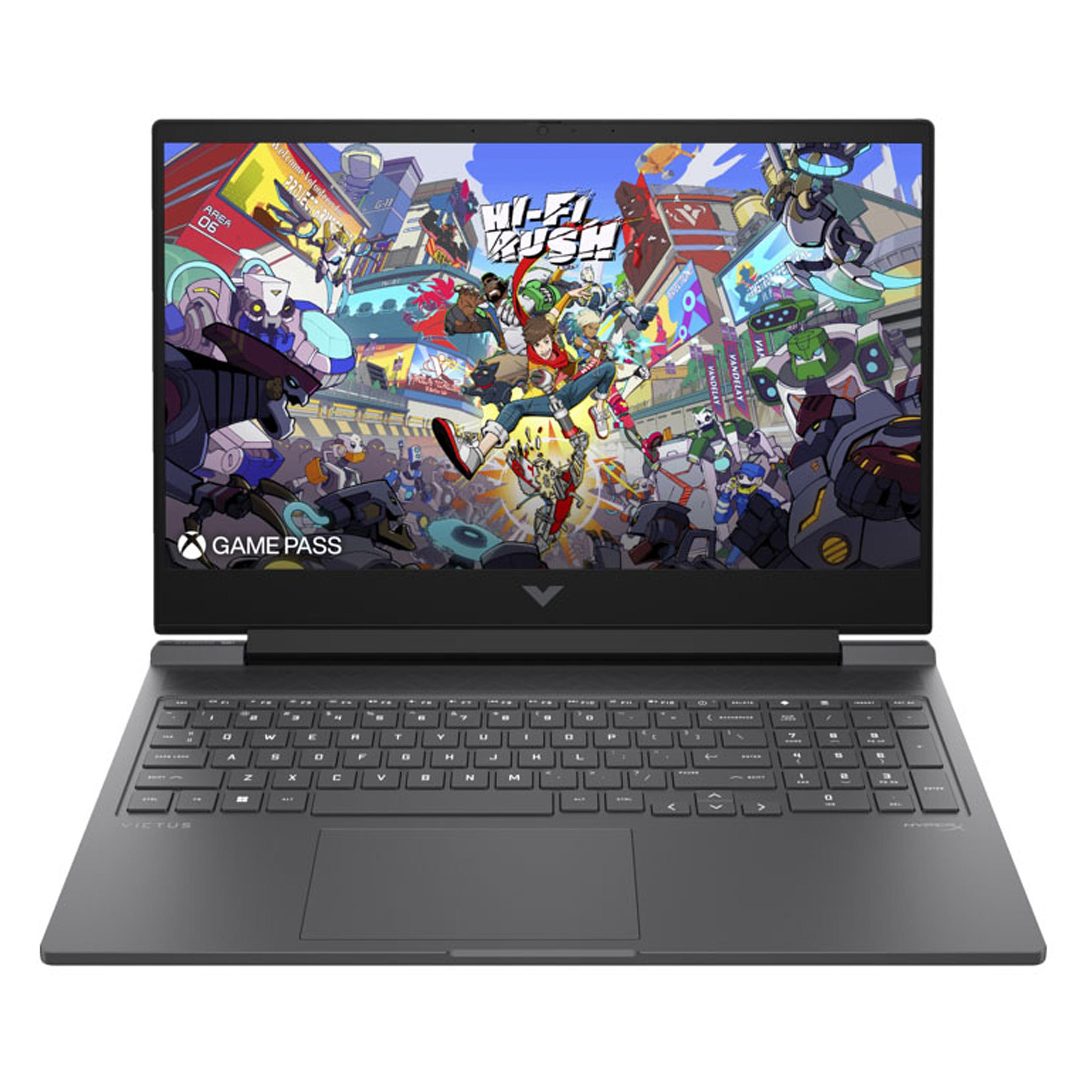 لپ تاپ 16.1 اینچی اچ پی مدل Victus 16-S1023DX-R7 8845HS-16GB DDR5-512GB SSD-RTX4070-FHD-W