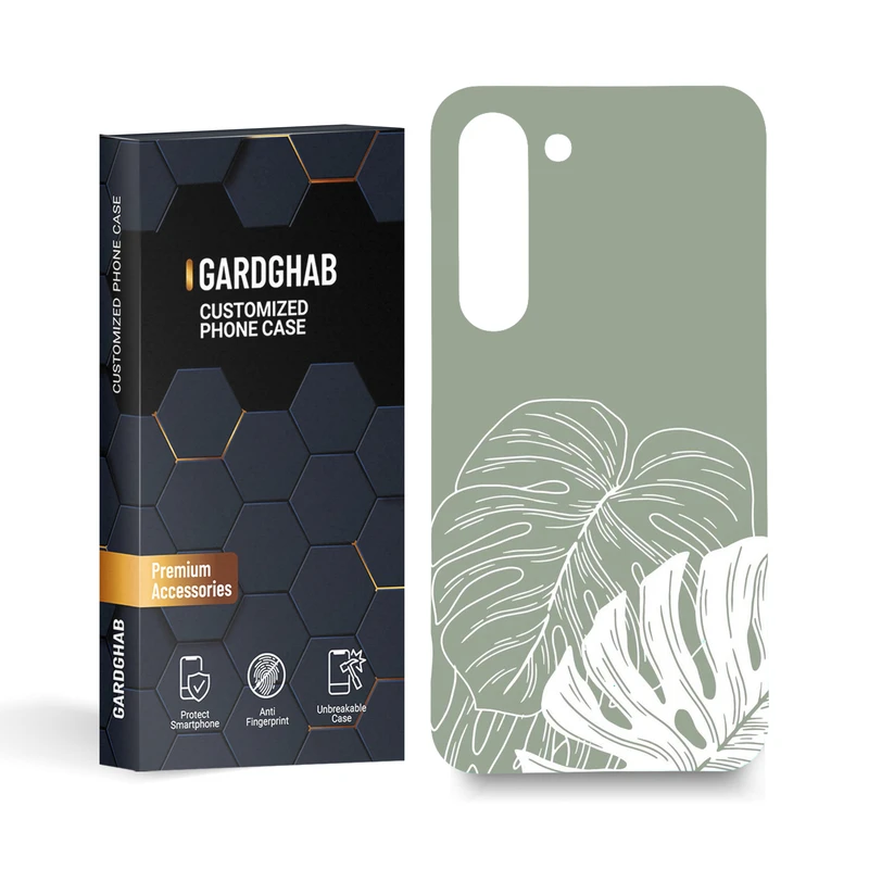  کاور گارد قاب مدل برگ مناسب برای گوشی موبایل سامسونگ galaxy s23