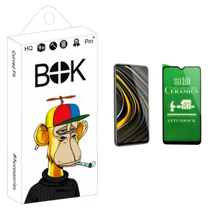 BOK +HD Ceramics Screen Protector For Xiaomi Poco M3